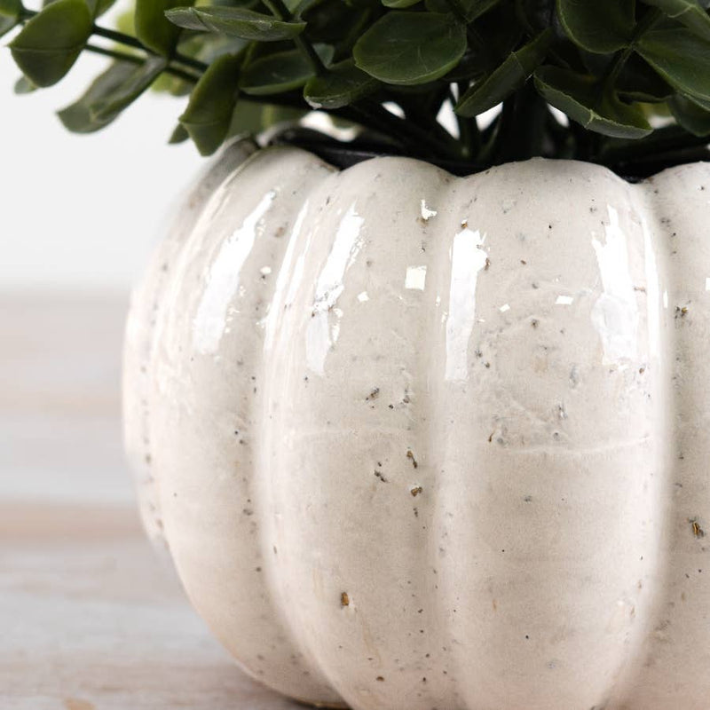 Ceramic Pumpkin Planter 14cm Pots & Planters Gainsborough Giftware x Portland Living