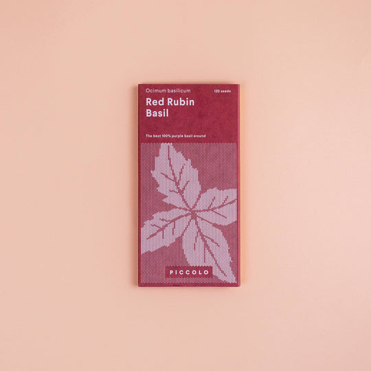 Basil 'Red Rubin' Seeds Seeds Piccolo Seeds