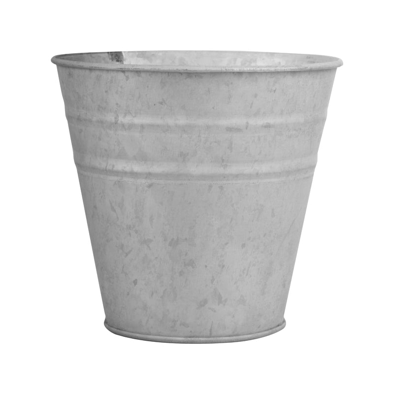 Rustic Zinc Plant Pot Pots & Planters GrowTropicals