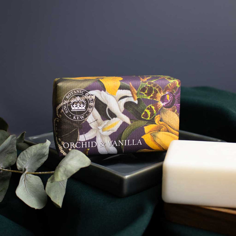 Kew Gardens Orchid and Vanilla Soap Gifts The English Soap Company