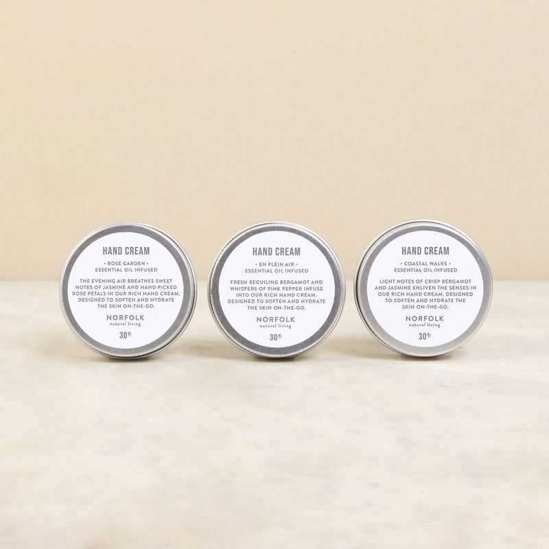 Hand Care Trio - Coastal Walks, Rose Garden, En Plein Air — Default Title