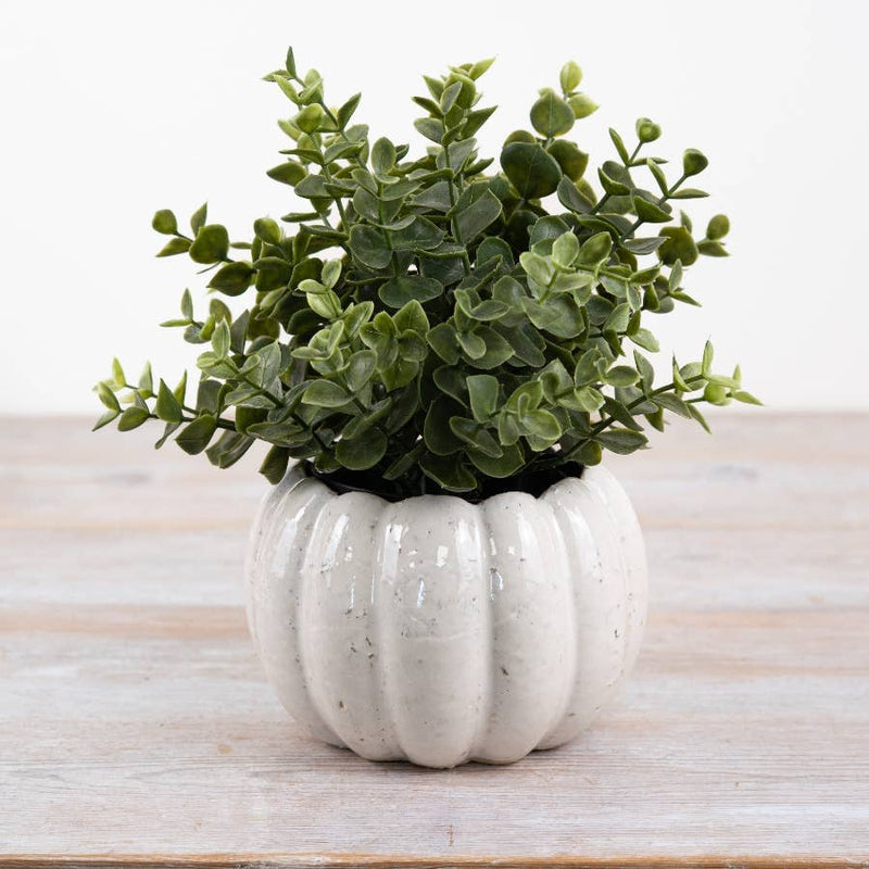 Ceramic Pumpkin Planter 14cm Pots & Planters Gainsborough Giftware x Portland Living