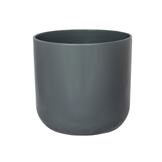 Lisbon Charcoal Plant Pot Pots & Planters Ivyline