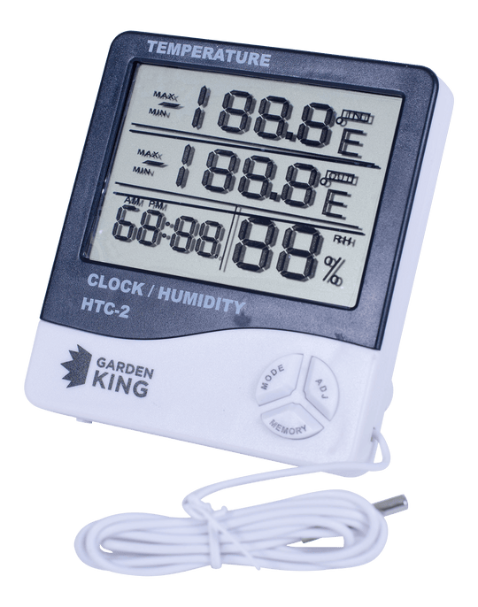Garden King Hygrometer with Probe Sensors & Controllers Garden King