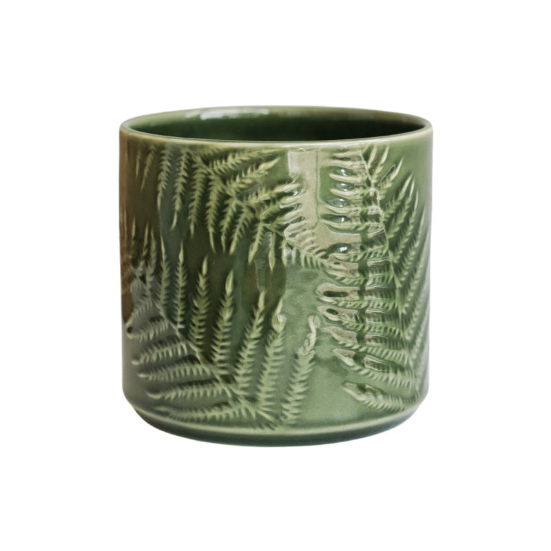 Orla Fern Pot Green Pots & Planters Ivyline