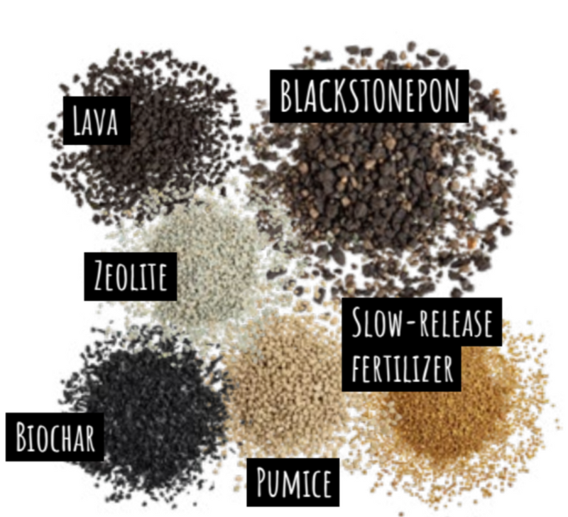 Lechuza Blackstone Pon | Soil Alternative — 6 Litres