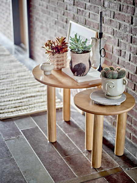 Deia Bubble Stoneware Pot — 15cm / Cream