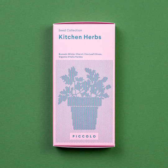 Kitchen Herbs Seed Collection Seeds Piccolo Seeds