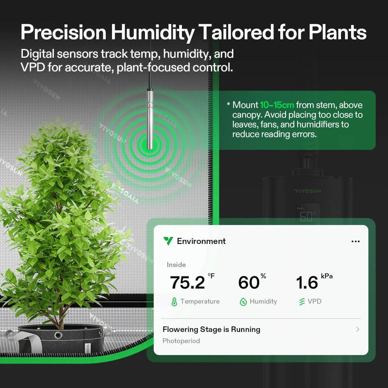 VIVOSUN AeroStream H09 Humidifier Environment Control Vivosun