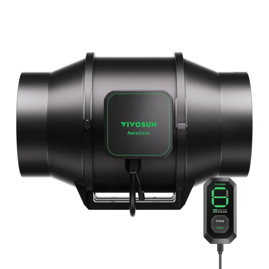 VIVOSUN AeroZesh Inline EC Fans + E12 Controller Air Circulation Vivosun