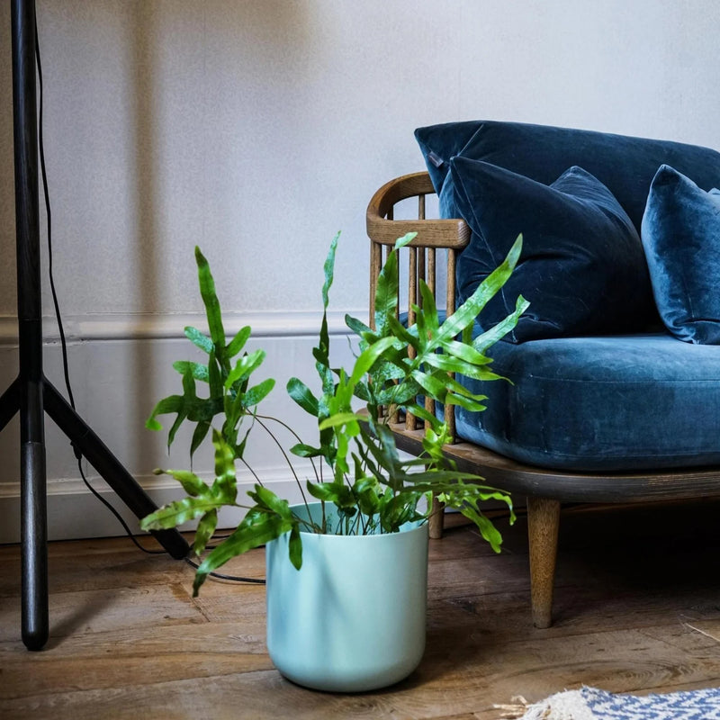 Lisbon Mint Green Plant Pot — 11.5cm / Mint Green