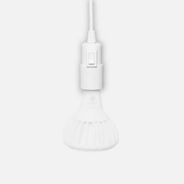 GrowGang Enna Plug-in Ceiling Pendant with 5m Textile Cable and Ceiling hook Grow Light GrowGang
