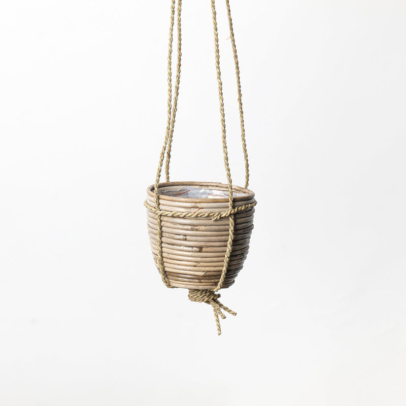 Hanging Bamboo Pot — 15cm