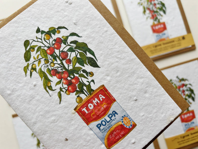 Tomato Seed Plantable Card