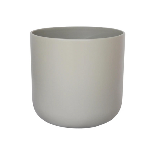 Lisbon Light Grey Plant Pot Pots & Planters Ivyline