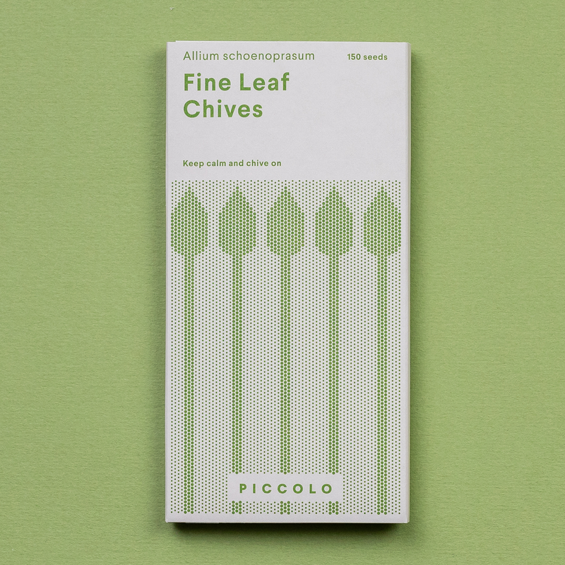 Chives 'Fine Leaf' Seeds Seeds Piccolo Seeds
