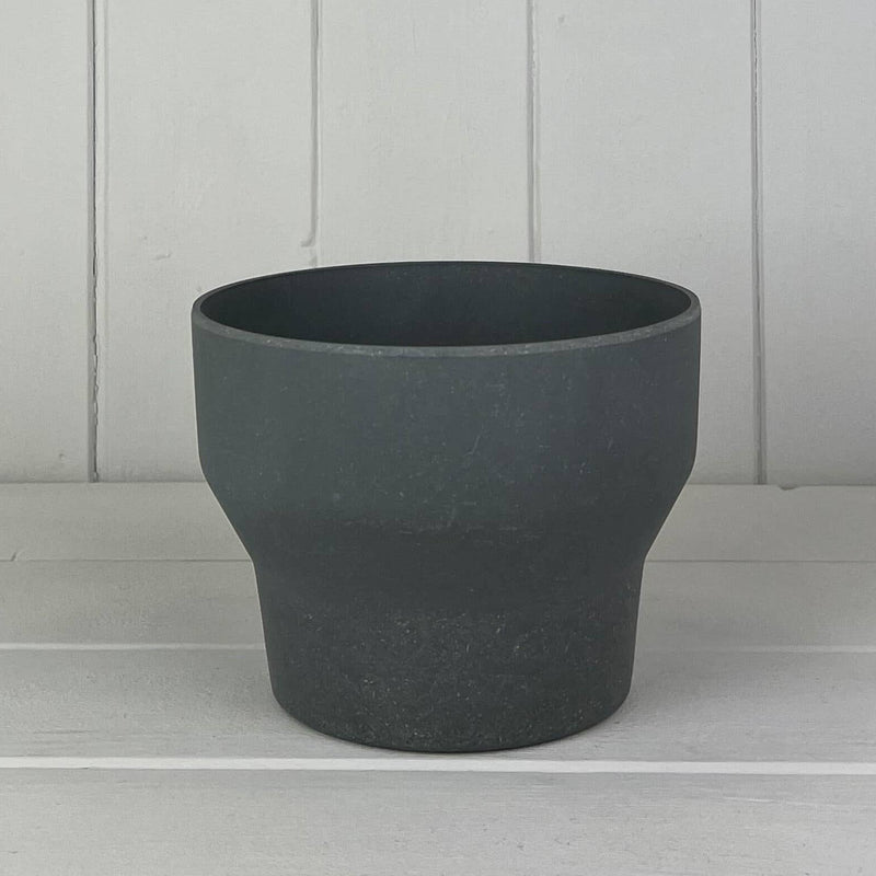 Earthy Anthracite Bamboo Minimalist Pot Pots & Planters Satchville