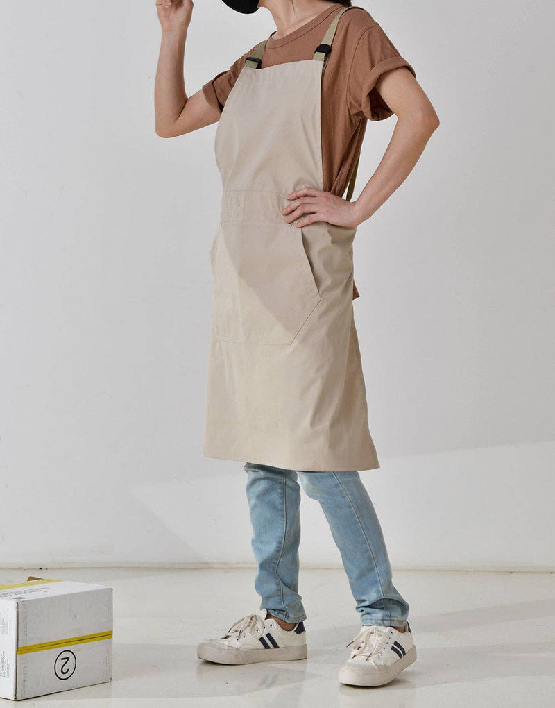 Gohobi Korean-Style Printed Cotton-Linen Apron — Default Title