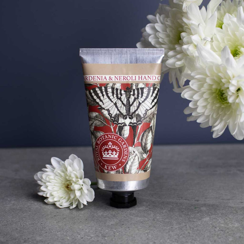 Kew Gardens Gardenia & Neroli Hand Cream Gifts The English Soap Company