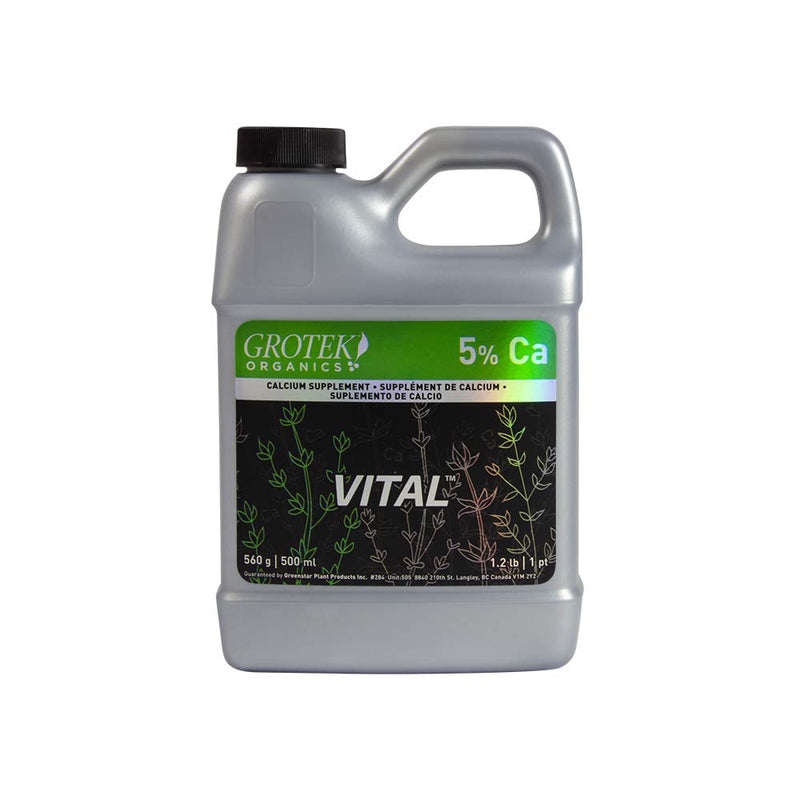Grotek Vital - Calcium Fertiliser Plant Food and Nutrients Grotek