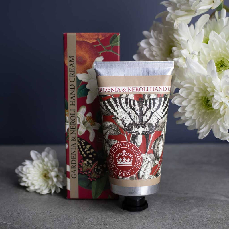Kew Gardens Gardenia & Neroli Hand Cream Gifts The English Soap Company