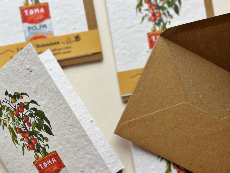 Tomato Seed Plantable Card