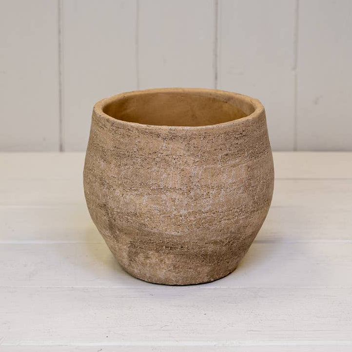 Grey Cement Planter - 13cm Pots & Planters Satchville