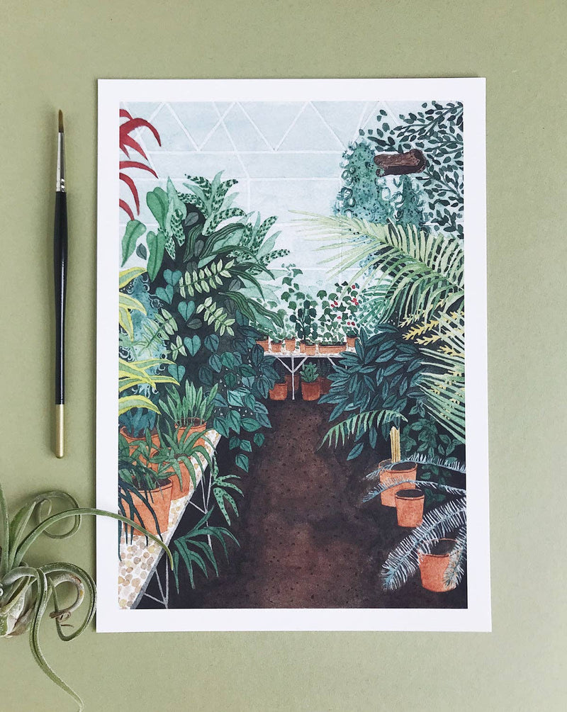 Greenhouse Study Print: A4 — Default Title