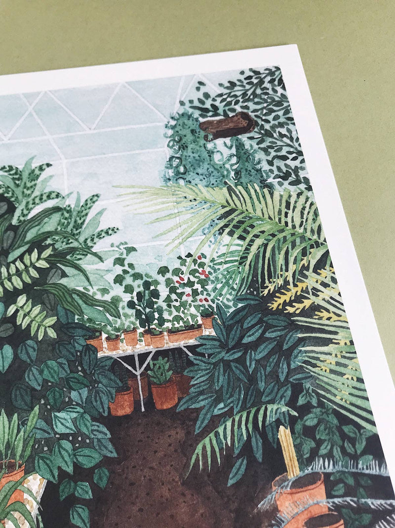 Greenhouse Study Print: A4 Gifts Katrina Sophia