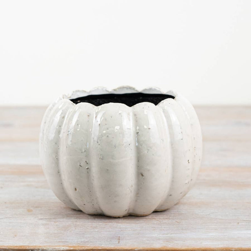 Ceramic Pumpkin Planter 14cm — Default Title