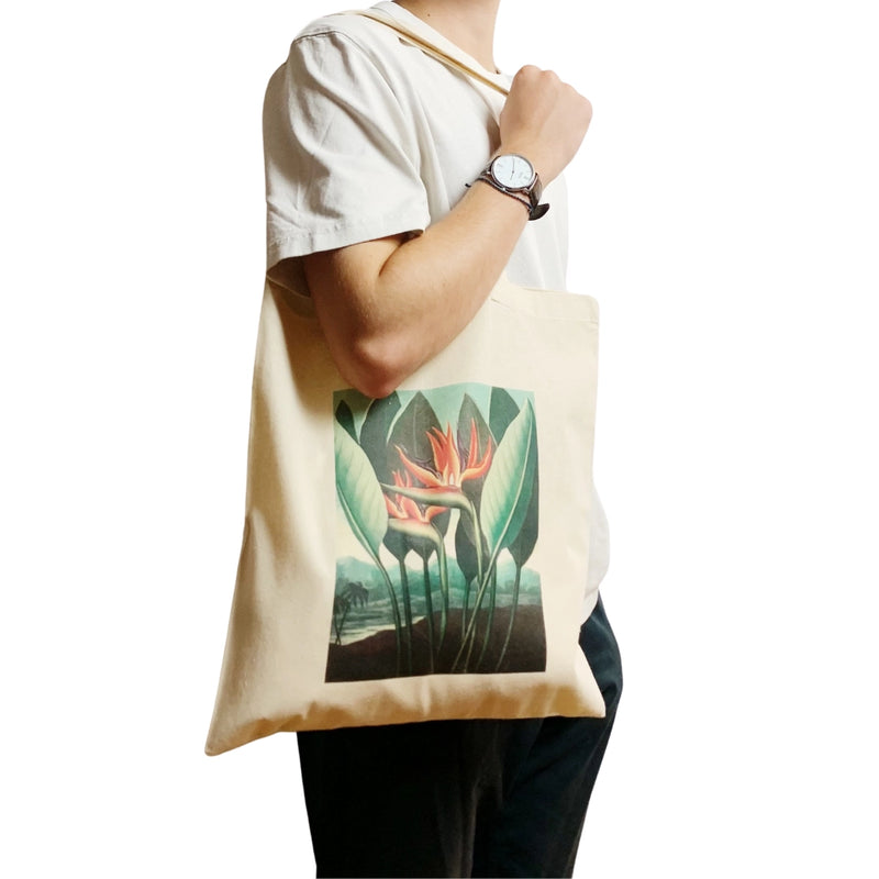 Streltzia Bird of Paradise Tote Bag Accessories GROW TROPICALS