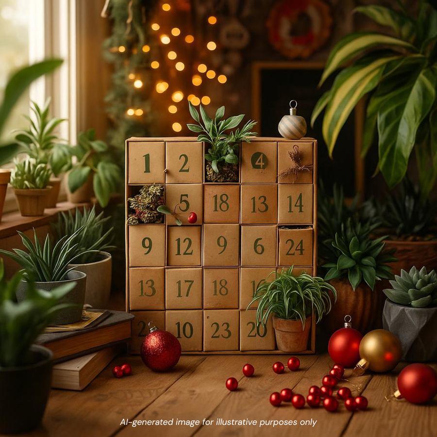 NEW: GrowTropicals 2025 Houseplant Advent Calendar Gift GrowTropicals