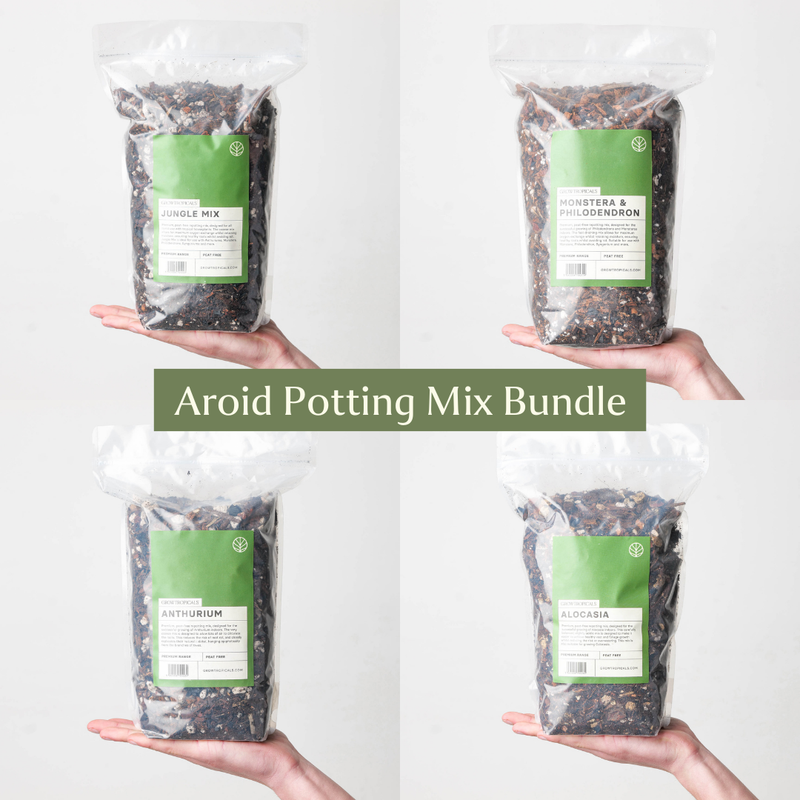 Aroid Potting Mix Bundle 2.5L Potting Soil & Substrates GrowTropicals