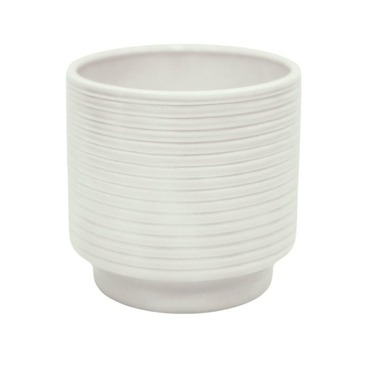 Berlin Cream Ripple Pot Pots & Planters Ivyline
