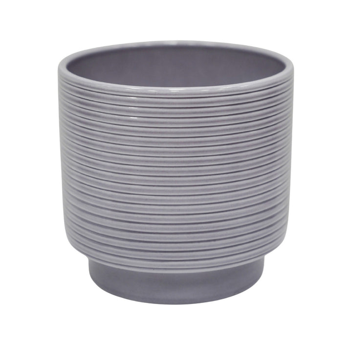 Berlin Grey Ripple Pot Pots & Planters Ivyline