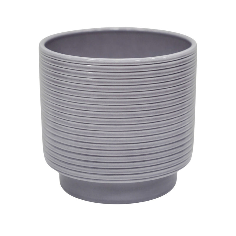 Berlin Grey Ripple Pot Pots & Planters Ivyline