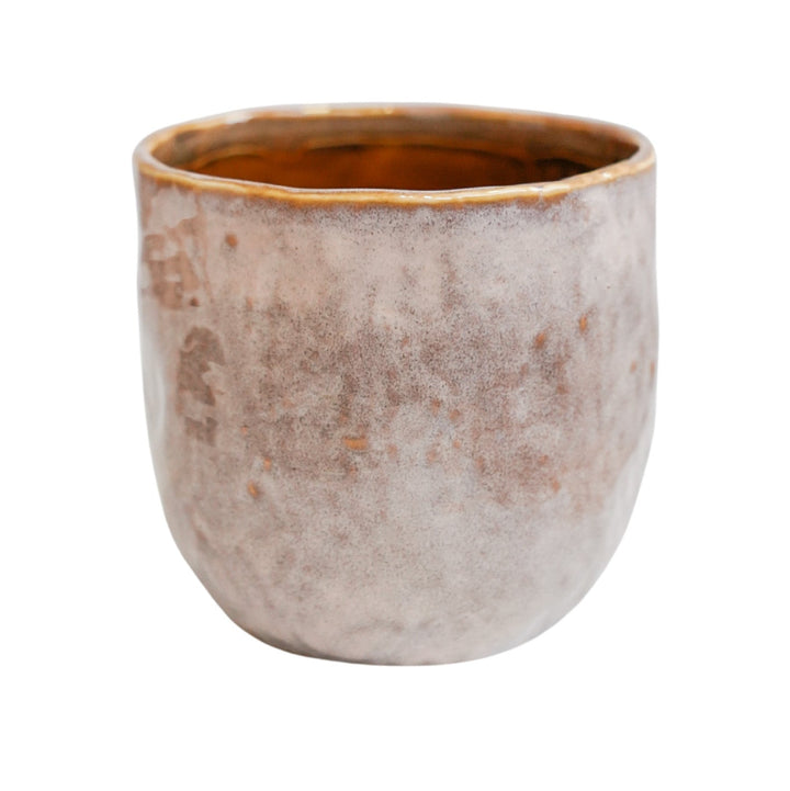 Brooke Rustic Glazed Pot - Blush Pots & Planters Ivyline