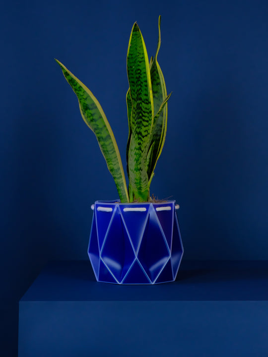 POTR Navy Self-Watering Pot Pots & Planters POTR