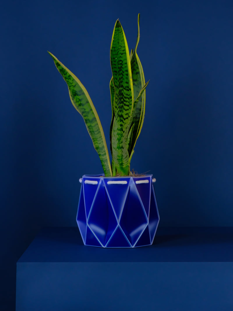 POTR Navy Self-Watering Pot Pots & Planters POTR