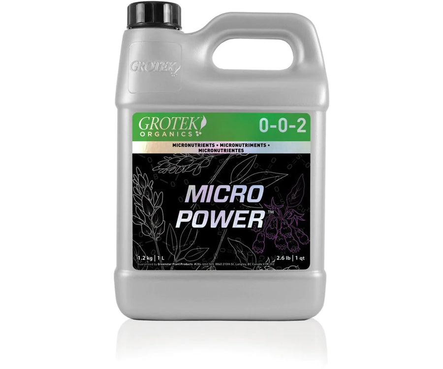 Grotek MicroPower - Micronutrients - GROW TROPICALS