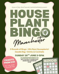 Houseplant Bingo Manchester