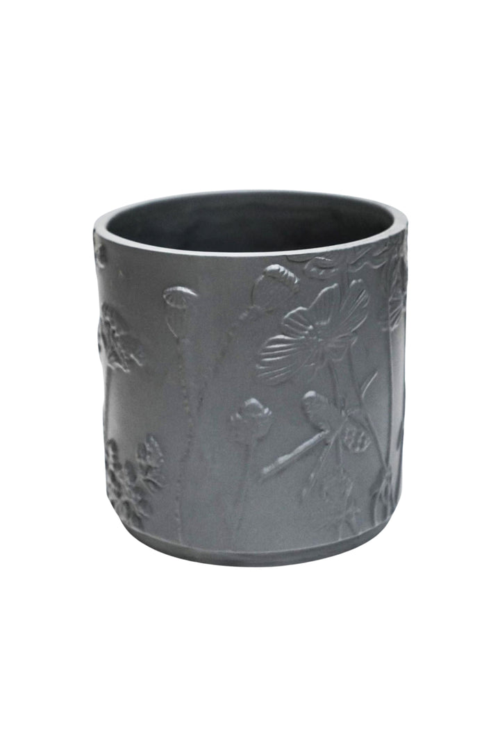 Kew Stoneware Midnight Meadow Planter - GROW TROPICALS