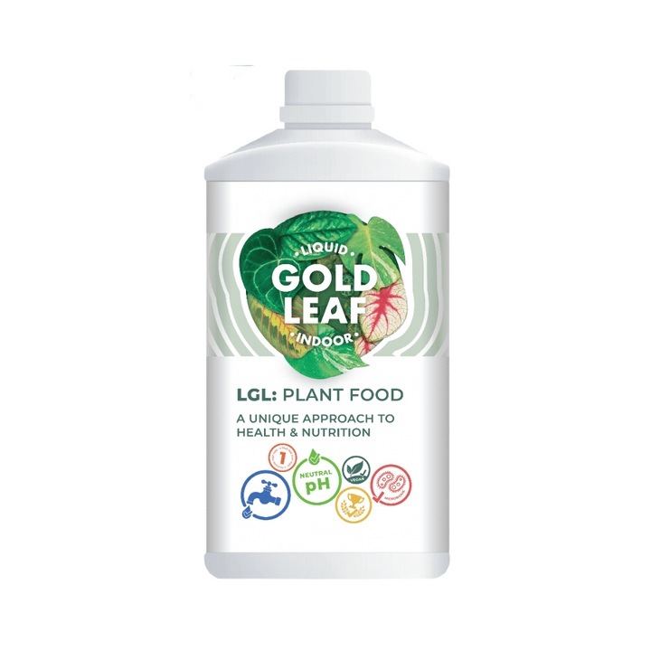 Liquid Gold Leaf Plant Fertiliser Nutrients GROW TROPICALS