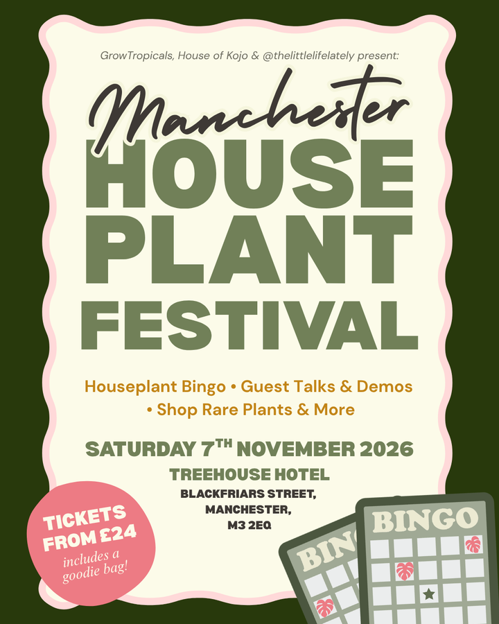 Manchester Houseplant Festival Plants GrowTropicals