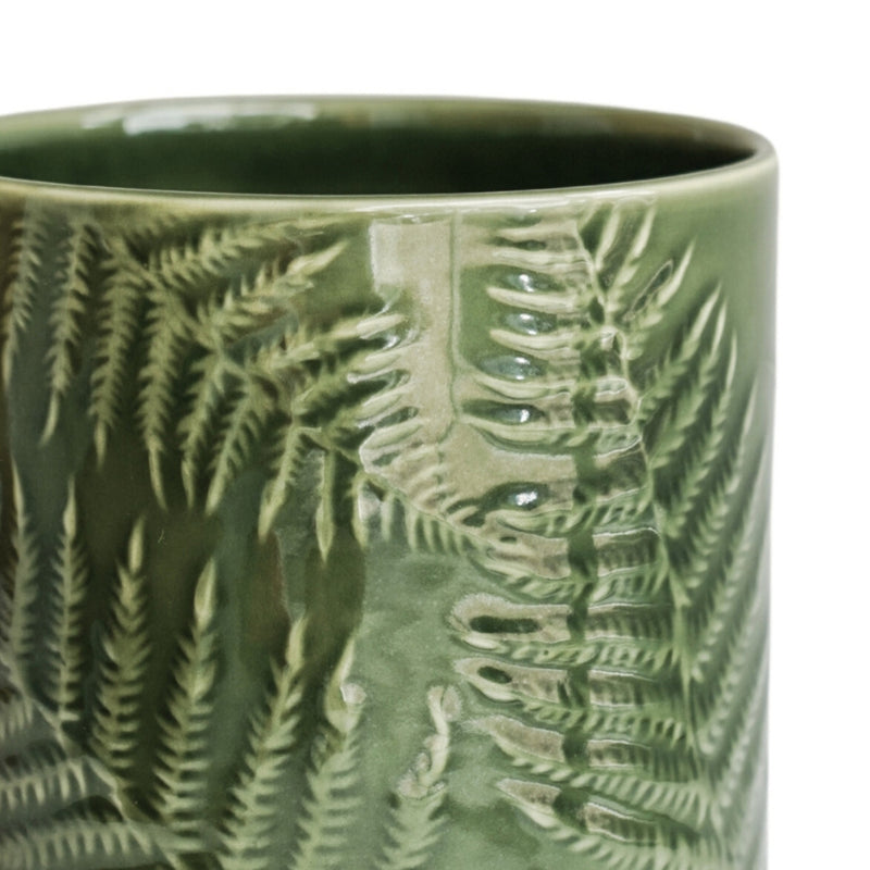 Orla Fern Pot Green Pots & Planters Ivyline