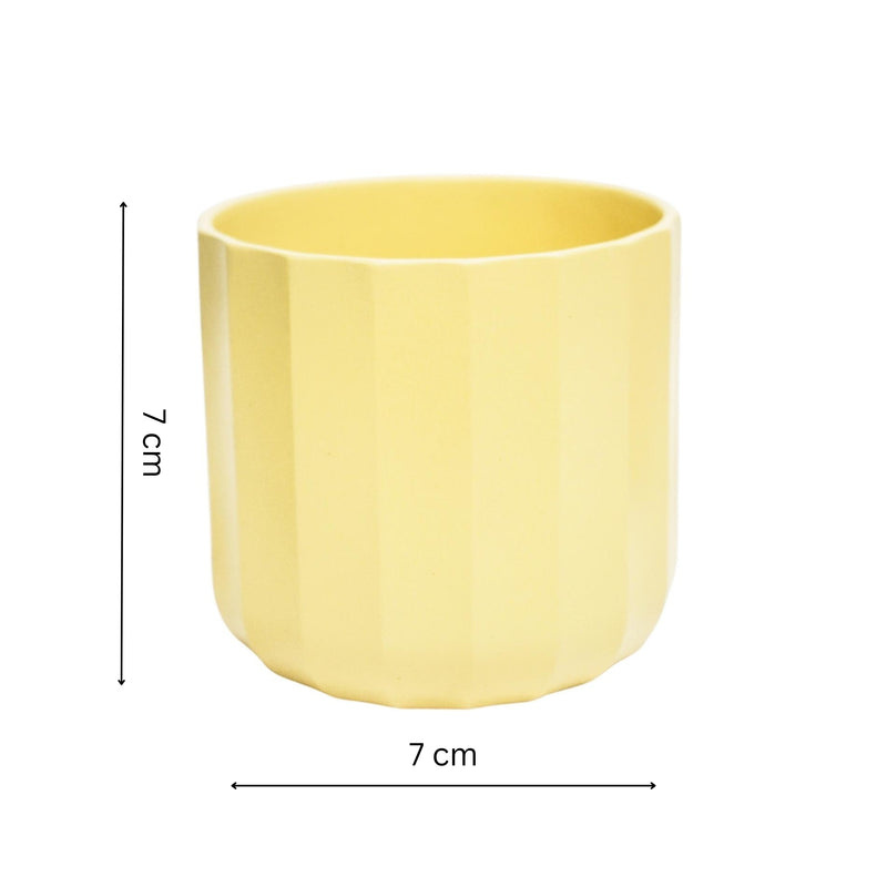 Positano Geo Planter - Lemon Pots & Planters Ivyline
