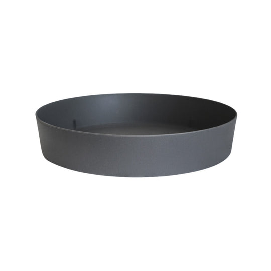 Mondo Anthracite Pot 11cm Saucer Only Anthracite Pots & Planters Ivyline