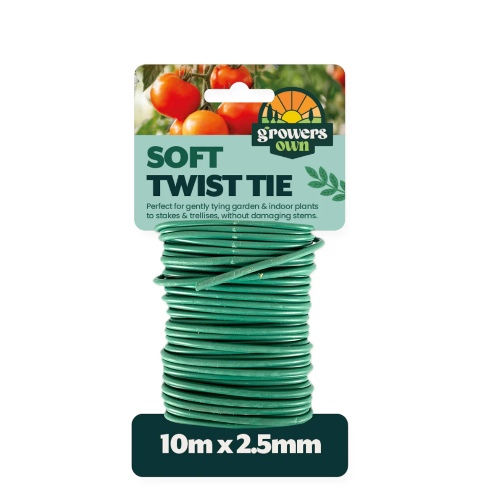 Soft Twist Plant Tie 2.5mm Plant Support Growers Own