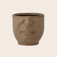 Hilig Brown Stoneware Pot
