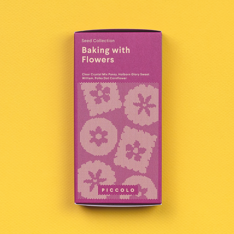 Baking with Flowers Seed Collection Seeds Piccolo Seeds